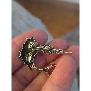 Blue Marlin Sailfish Brooch Enamel Blue Green Vintage